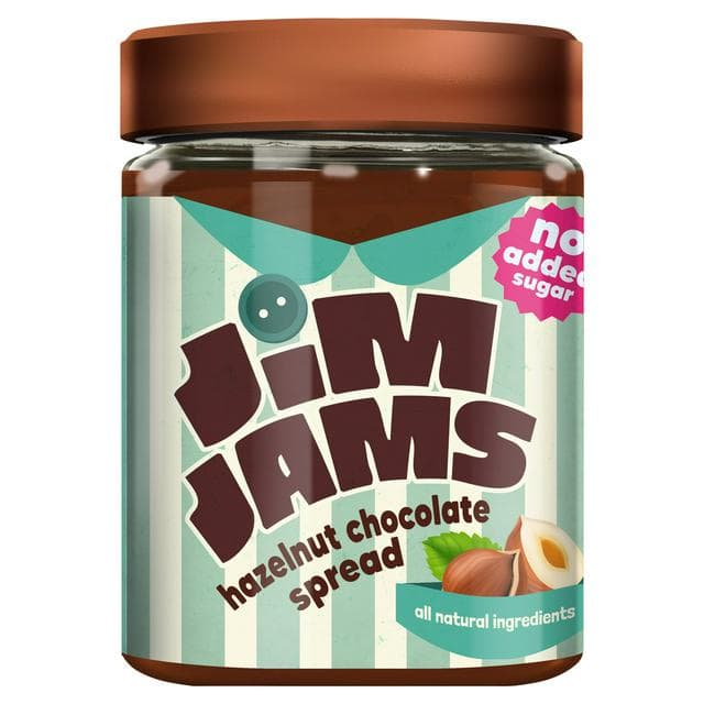 JimJams 83% Less Sugar Hazelnut Chocolate Spread 350g - gallery image 1