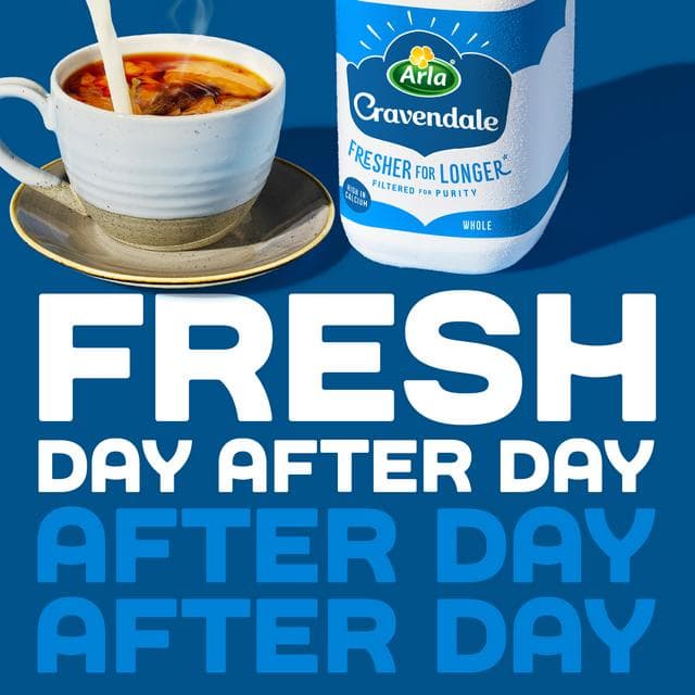 Cravendale Filtered Fresh Whole Milk Fresher for Longer 3L - gallery image 3