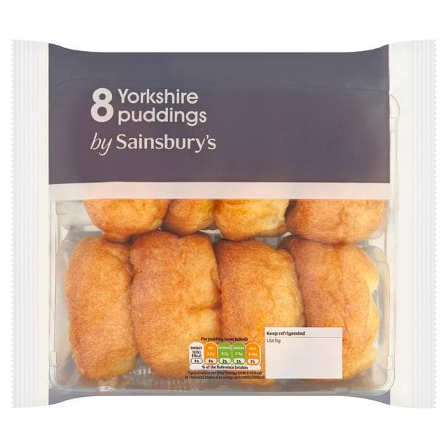 Sainsbury's Yorkshire Puddings x8 240g - gallery image 1