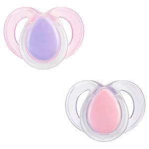 Tommee Tippee Closer to Nature Night Time x2 Orthodontic Soothers 18-36 Months