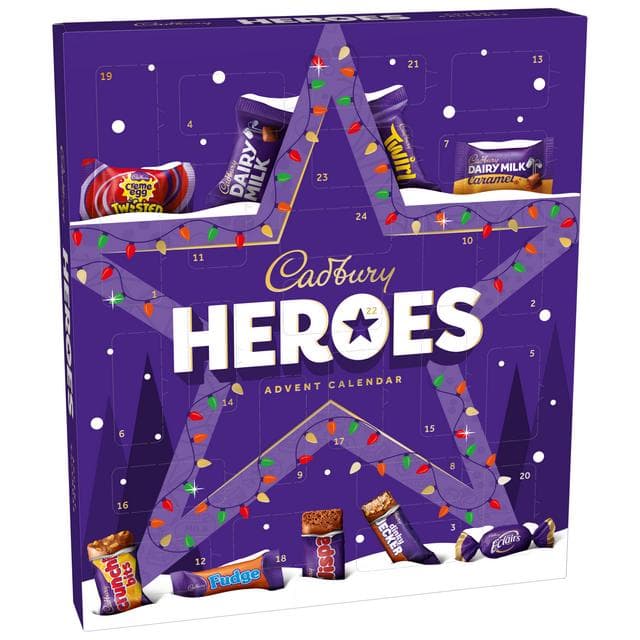 Cadbury Heroes 230g Chocolate Christmas Advent Calendar - gallery image 5
