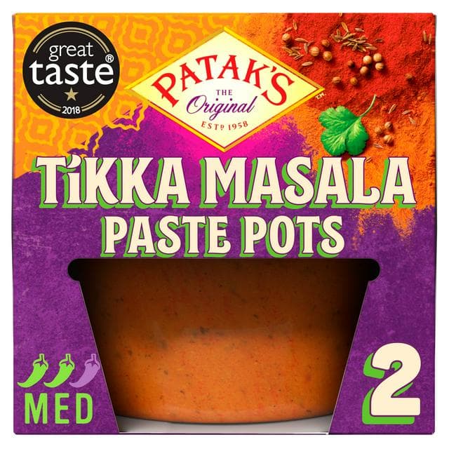 Patak's Tikka Masala Paste Pots 2 x 70g - gallery image 1
