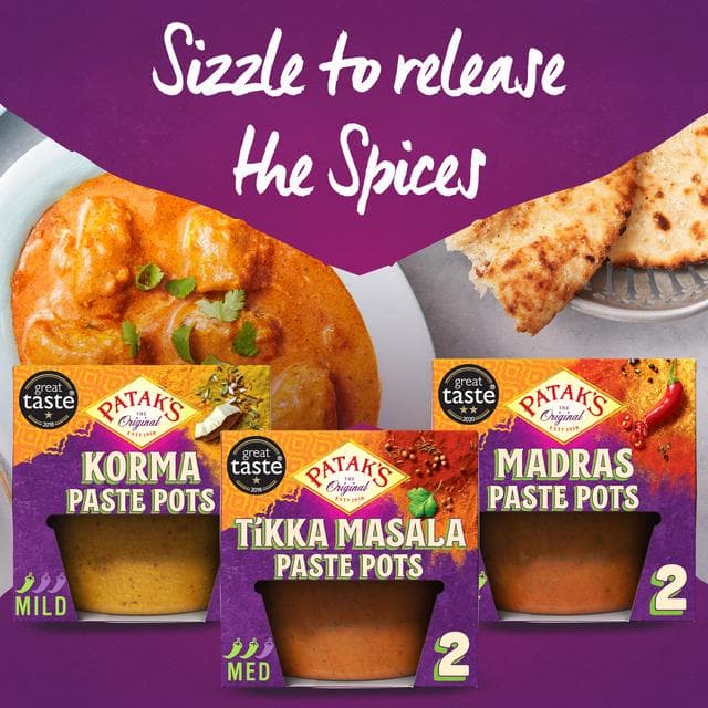Patak's Tikka Masala Paste Pots 2 x 70g - gallery image 3
