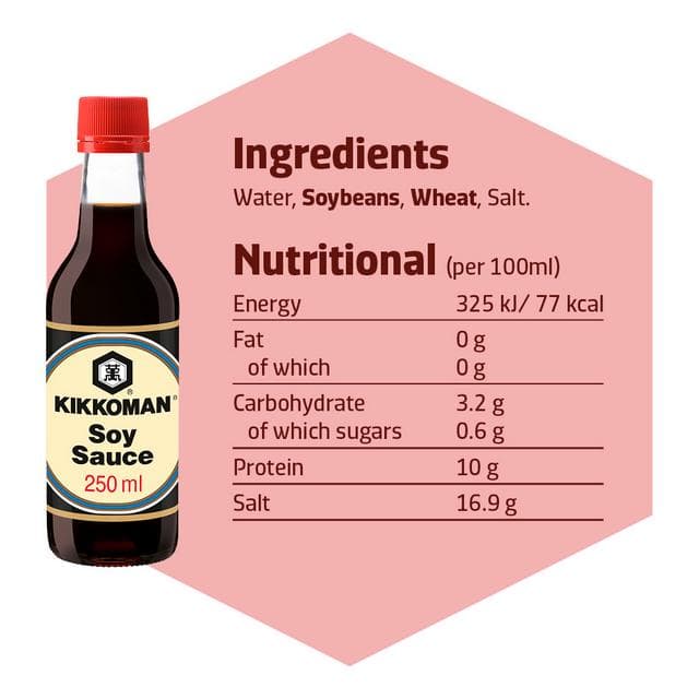 Kikkoman Naturally Brewed Soy Sauce 250ml - gallery image 3