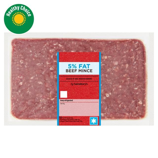 Sainsbury's British or Irish 5% Fat Beef Mince 750g - gallery image 1
