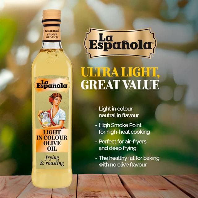 La Espanola Light in Colour Olive Oil 750ml - gallery image 2
