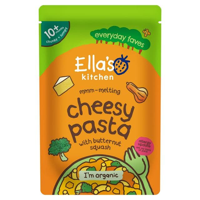 Ella's Kitchen Organic Cheesy Pasta Baby Food Pouch 10+ Months 190g - gallery image 1