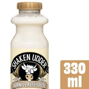 Shaken Udder Vanilla licious Milkshake 330ml