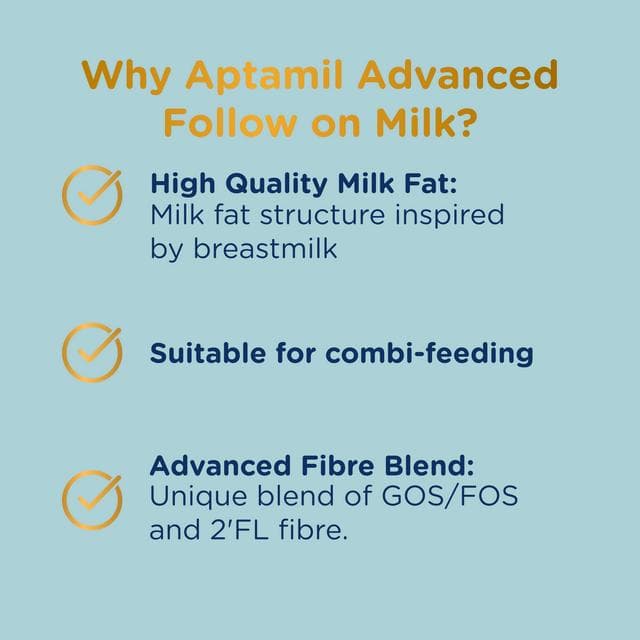 Aptamil Advanced 2 Follow On Baby Milk Formula Liquid 6-12 Months Ready To Feed 200ml - gallery image 2