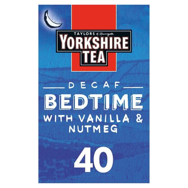 Taylors of Harrogate Yorkshire Tea Bags Decaf Bedtime Brew 40x100g - gallery image 1