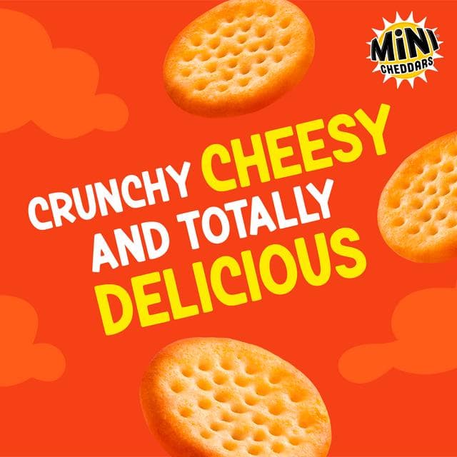 Jacob's Mini Cheddars Red Leicester Multipack Snacks 6x23g - gallery image 4