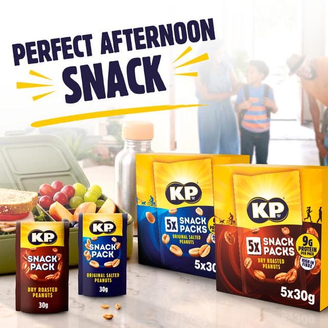 KP Dry Roasted Peanuts 50g - gallery image 3