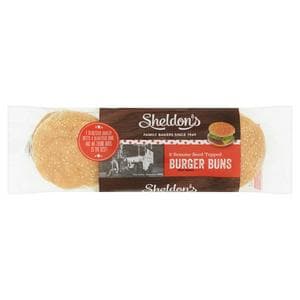 Sheldon's Burger Buns Rolls x6