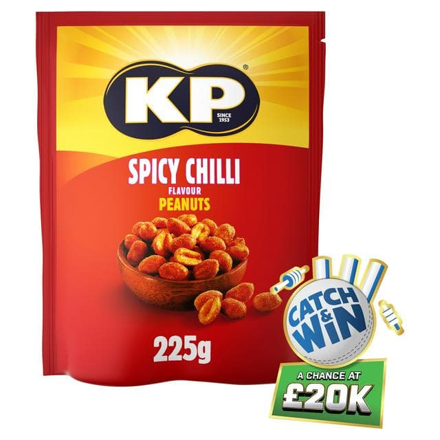 KP Peanuts Spicy Chilli Flavour 225g - gallery image 1