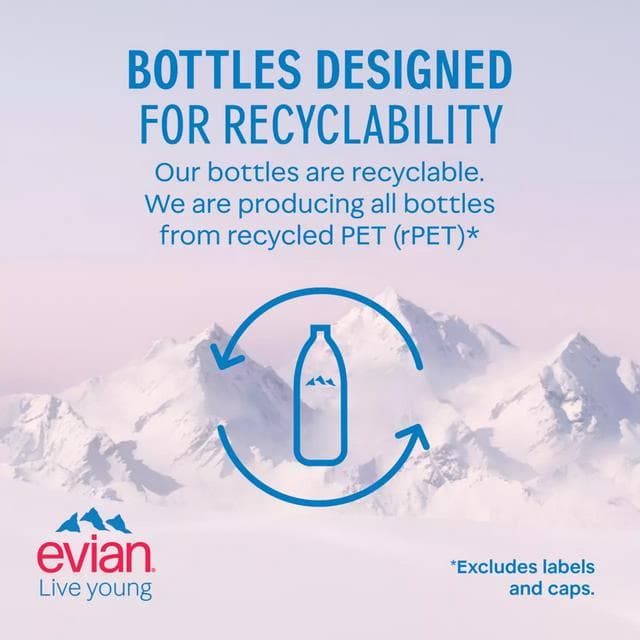 Evian Natural Bottled Mineral Still Water 1.5L - gallery image 6