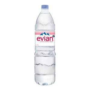 Evian Natural Bottled Mineral Still Water 1.5L
