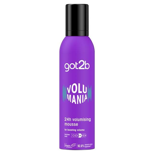 Schwarzkopf Got2b Hair Volume Mousse Volumania 250ml - gallery image 1