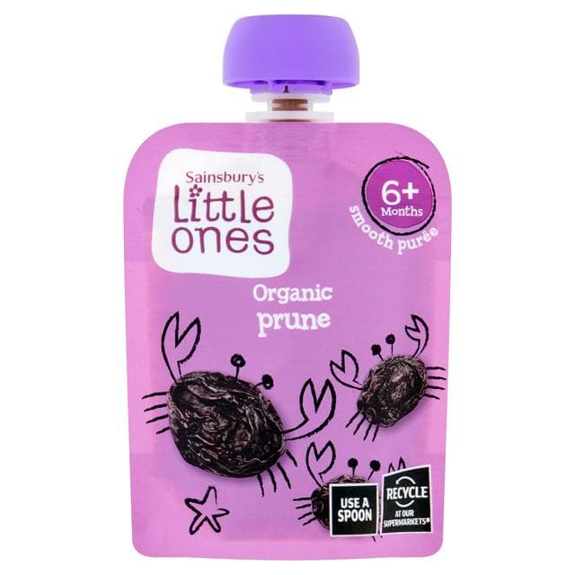Sainsbury's Little Ones Organic Simply Prune Smooth Puree 6+ Months 70g - gallery image 1