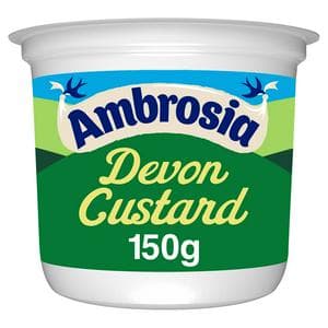 Ambrosia Devon 150g Custard Dessert Snack Pot