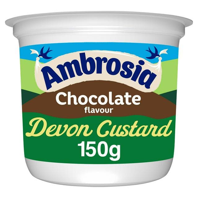 Ambrosia 150g Chocolate Custard Dessert Snack Pot - gallery image 1