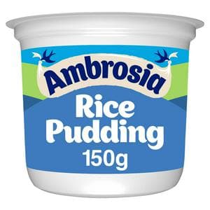 Ambrosia 150g Rice Pudding Dessert Snack Pot