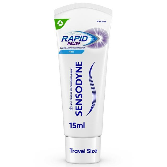 Sensodyne Rapid Relief Sensitive Toothpaste 15ml - gallery image 1