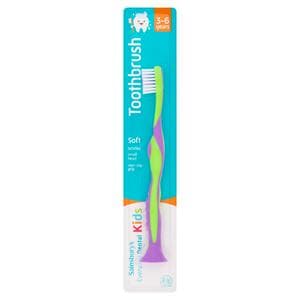 Sainsbury's Kids Soft Toothbrush 3-6 Years