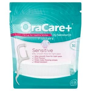 Sainsbury's Sensitive Flossers x30