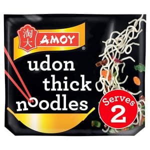 Amoy Straight to Wok Udon Thick Noodles 2x150g