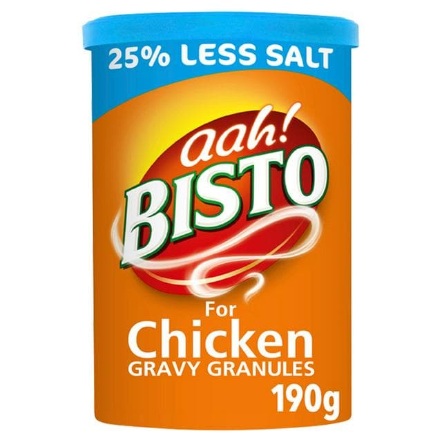 Bisto 190g Reduced Salt Chicken Gravy Granules - gallery image 1