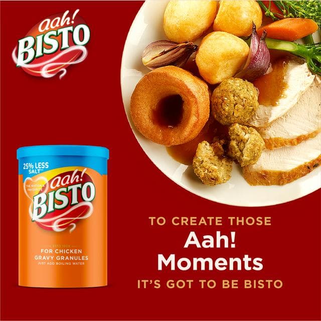 Bisto 190g Reduced Salt Chicken Gravy Granules - gallery image 3