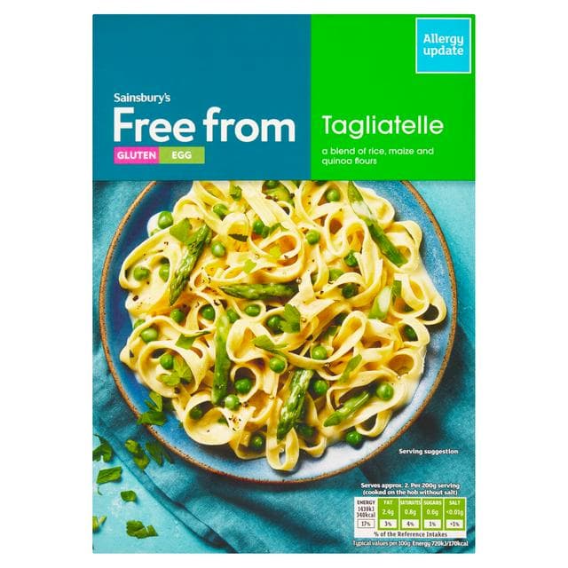 Sainsbury's Free from Tagliatelle Pasta 250g - gallery image 1
