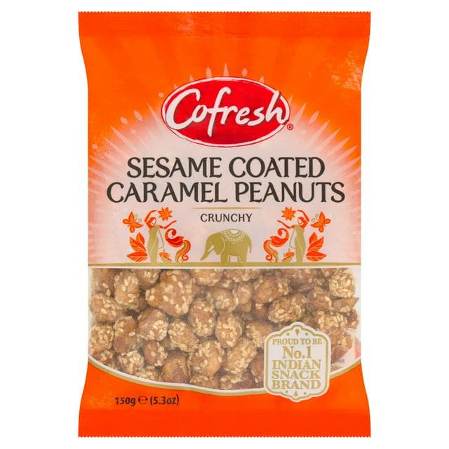 Cofresh Sesame Coated Caramel Peanuts 150g - gallery image 1