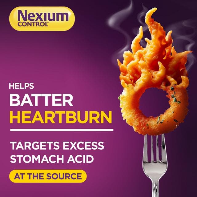 Nexium 14 x Control Heartburn & Indigestion Capsules - gallery image 3