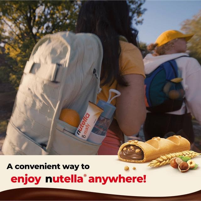 Nutella B-ready Chocolate Hazelnut Biscuit Snack Bars Multipack 6x22g - gallery image 4