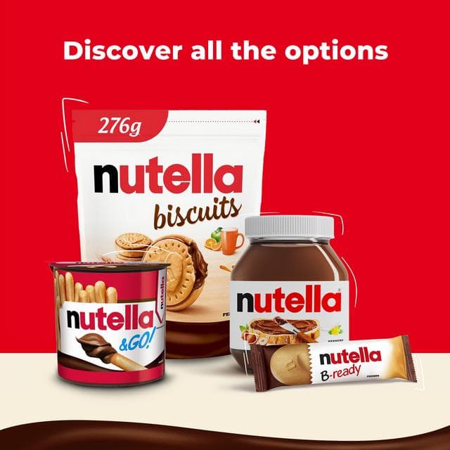 Nutella B-ready Chocolate Hazelnut Biscuit Snack Bars Multipack 6x22g - gallery image 6