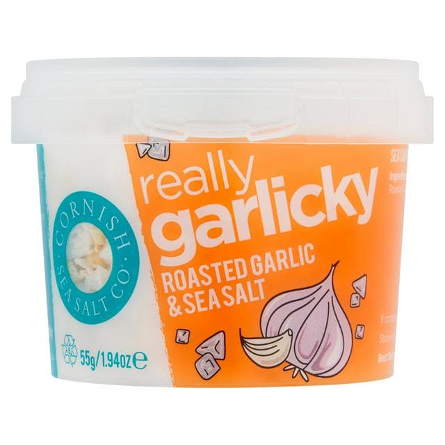 Cornish Sea Salt Co Garlic Sea Salt 55g - gallery image 1