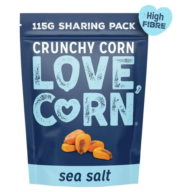 LOVE CORN Sea Salt Crunchy Corn 115g - gallery image 1