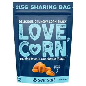 LOVE CORN Sea Salt Crunchy Corn 115g