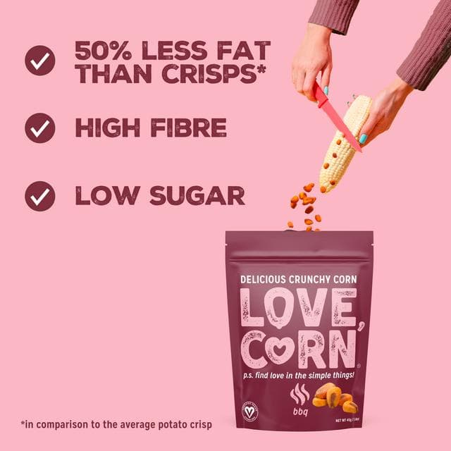 Love Corn Smoked BBQ Roasted Corn Snack 115g - gallery image 3