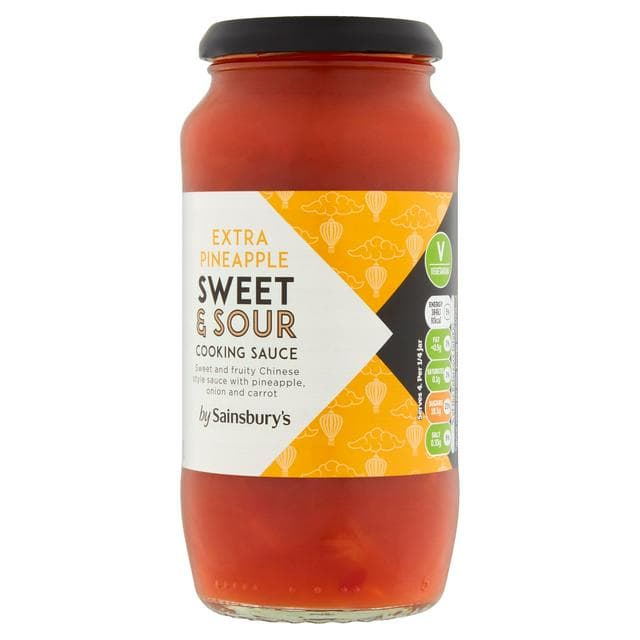 Sainsbury's Extra Pineapple Sweet & Sour Cooking Sauce 500g - gallery image 1
