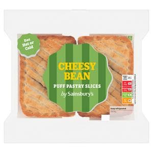 Sainsbury's Cheesy Bean Slices x2 300g