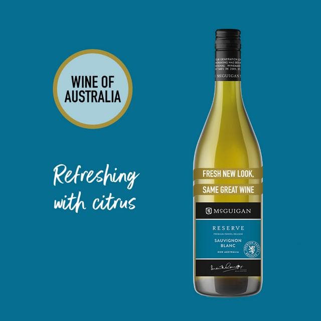 McGuigan Reserve Sauvignon Blanc White Wine 75cl - gallery image 3