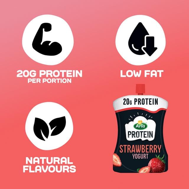 Arla Protein 200g Strawberry Yogurt - gallery image 2