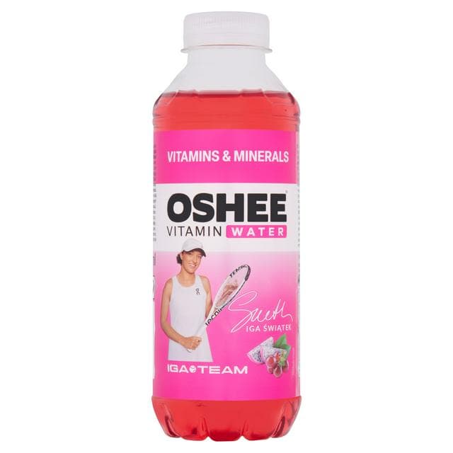 Oshee Vitamin Water Red Grape/Dragonfruit Flavour 555ml - gallery image 1