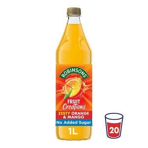 Robinsons Fruit Creations Zesty Orange & Mango Squash 1L