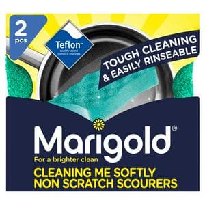 Marigold Cleaning Me Softly Non Scratch Scourers (2 pack)