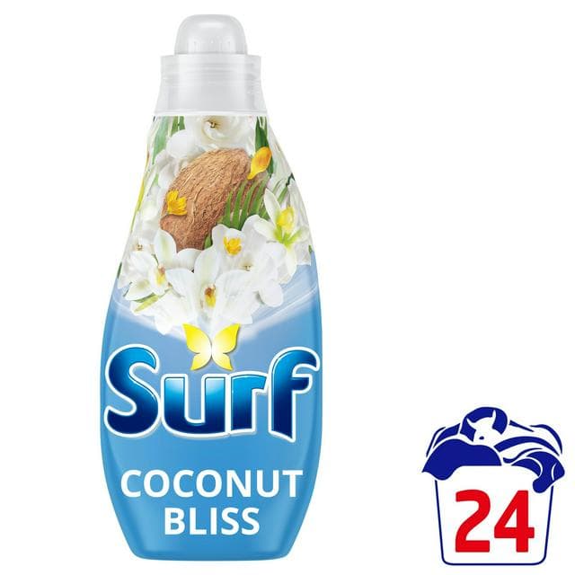 Surf Coconut Bliss Concentrated Washing Liquid Laundry Detergent 24 Washes 648ml - gallery image 1