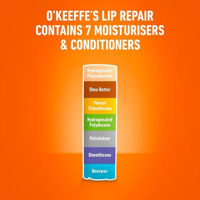 O'Keeffe's Lip Repair Unscented Lip Balm 4.2g - gallery image 4