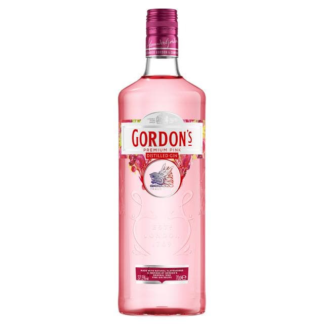 Gordon's Premium Pink Distilled Flavoured Gin 70cl - gallery image 1